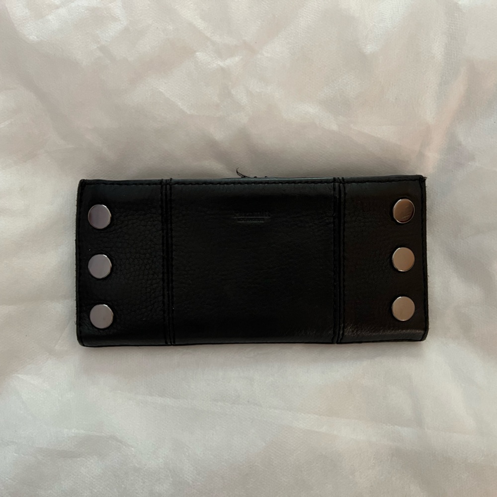 Hammitt Bifold Black Leather Wallet 110 NORTH